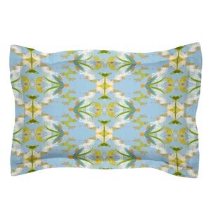 Laura Park King Pillow Shams & Lumbar Pillow